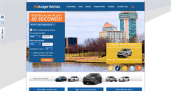 Desktop Screenshot of budgetwichita.com